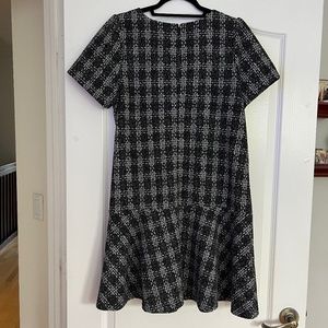 Classic Black and White Dress